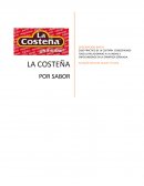 CASO PRÁCTICO DE LA COSTAÑA. CONOCEREMOS TODO LO RELACIONADO A LA UNIDAD 3 ENFOCANDONOS EN LA ERMPRESA SEÑALADA.