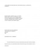 Alineamiento estratégico de tecnología para la gestion en logística