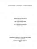 APLICACIONES DE LA TOPOGRAFÍA EN LA INGENIERÍA AMBIENTAL