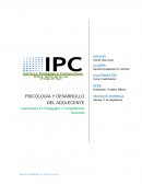 PSICOLOGIA Y DESARROLLO DEL ADOLECENTE