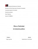 Etica y publicidad - un binomio politico