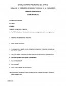 FINANZAS GERENCIALES EXAMEN PARCIAL