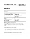 Perfil de cargo jefe de eventos