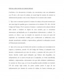 Informe sobre término de relación laboral