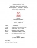Perfil de Investigacion Metoidologia Operativa