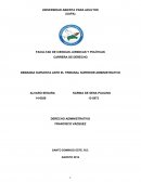 DEMANDA SUPUESTA ANTE EL TRIBUNAL SUPERIOR ADMINISTRATIVO