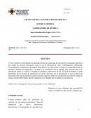 Informe técnicas de separación de mezclas