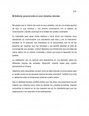 Ejemplo reflexión curso Estudios culturales