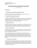 Sociologia del movimiento de Jesus