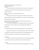 Fundamentos de biología celular y genética molecular