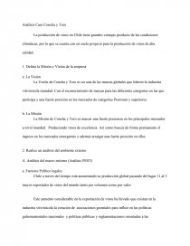 Concha y Toro. Página 1