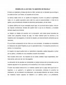 Reseña dela lectura "El maestro de escuela"