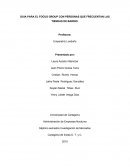 GUIA PARA EL FOCUS GROUP CON PERSONAS QUE FRECUENTAN LAS TIENDAS DE BARRIO