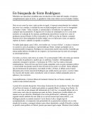 En búsqueda de Sixto Rodríguez