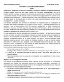 REPORTE: ESTUDIOS SINDICADOS
