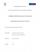 Etiología y Patogénesis de las Enfermedades Psíquicas