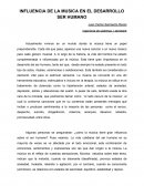 LA GRAN ESTIMULACIÓN E INFLUENCIA DE LA MUSICA EN EL SER HUMANO