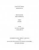 LEGISLACION LABORAL TRABAJO INICIAL