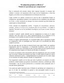 Modelo de aprendizaje por competencias