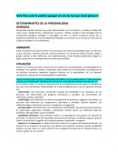 DETERIMINANTES DE LA PERSONALIDAD