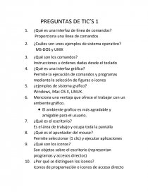 PREGUNTAS DE TIC’S 1. Página 1