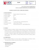 SÍLABO DE CONSTITUCIÓN Y DERECHOS HUMANOS