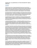 Amartya Sen y sus aportaciones a la Teoría del Desarrollo: Algunas reflexiones