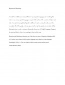 Phonetics and Phonology