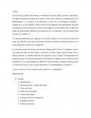 La tesis se divide en tres: Protocolo, parte expositiva y complemento