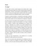 Escrito. “El Juego”