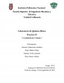 Practica 3 Quìmica