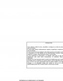 Experiencia de Aprendizaje o Actividades