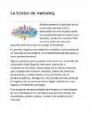 La funcion de marketing