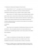 Naturaleza de la Administración Estratégica de Comercio Exterior Mármoles Puente S.A. de C.V