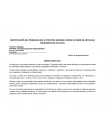 Moringa. Página 1