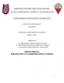 INTRODUCCIÓN A LA ADMNISTRACIÓN DE COMPRAS