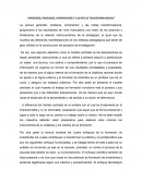 Aprender, probarse, comprender y las metas transformadoras