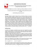 Informe sobre laboratorio de fisica