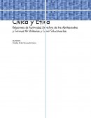 Cívica y Ética Relaciones de Autoridad, Derechos de los Adolescentes y Formas No Violentas y Como Solucionarlas