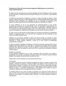 Propuesta de un Plan de Comunicaciones Integrales de Marketing para un producto de interés. Informe Ejecutivo.