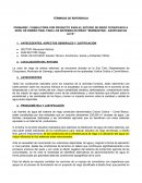 CONSULTORÍA POR PRODUCTO PARA EL ESTUDIO DE RIEGO TECNIFICADO A NIVEL DE DISEÑO FINAL PARA LOS SISTEMAS DE RIEGO “MURMUNTANI - KASPICANCHA ALTA”