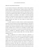 Origen de la crisis alimentaria internacional