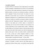 La practica docente