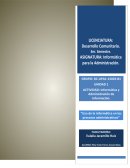 Uso de la informática en los procesos administrativos