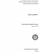 Diferencia entre sexo y genero