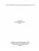 ENSAYO SISTEMATIZACION EXPERIENCIAS EDUCATIVAS