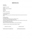 ORDEN DEL DIA (INICIO DE CICLO).