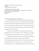 Fuentes de Financiamiento e Inversion