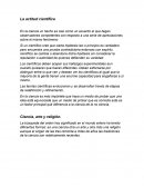 La actitud cientifica
