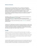 Un sistema de información realiza cuatro actividades básicas: entrada, almacenamiento, procesamiento y salida de información